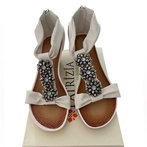 Nib, Patrizia “Shimmer” Sandals, Size 38 (7 1/2-8)